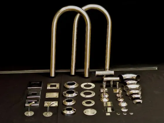 Peças para corrimão de inox